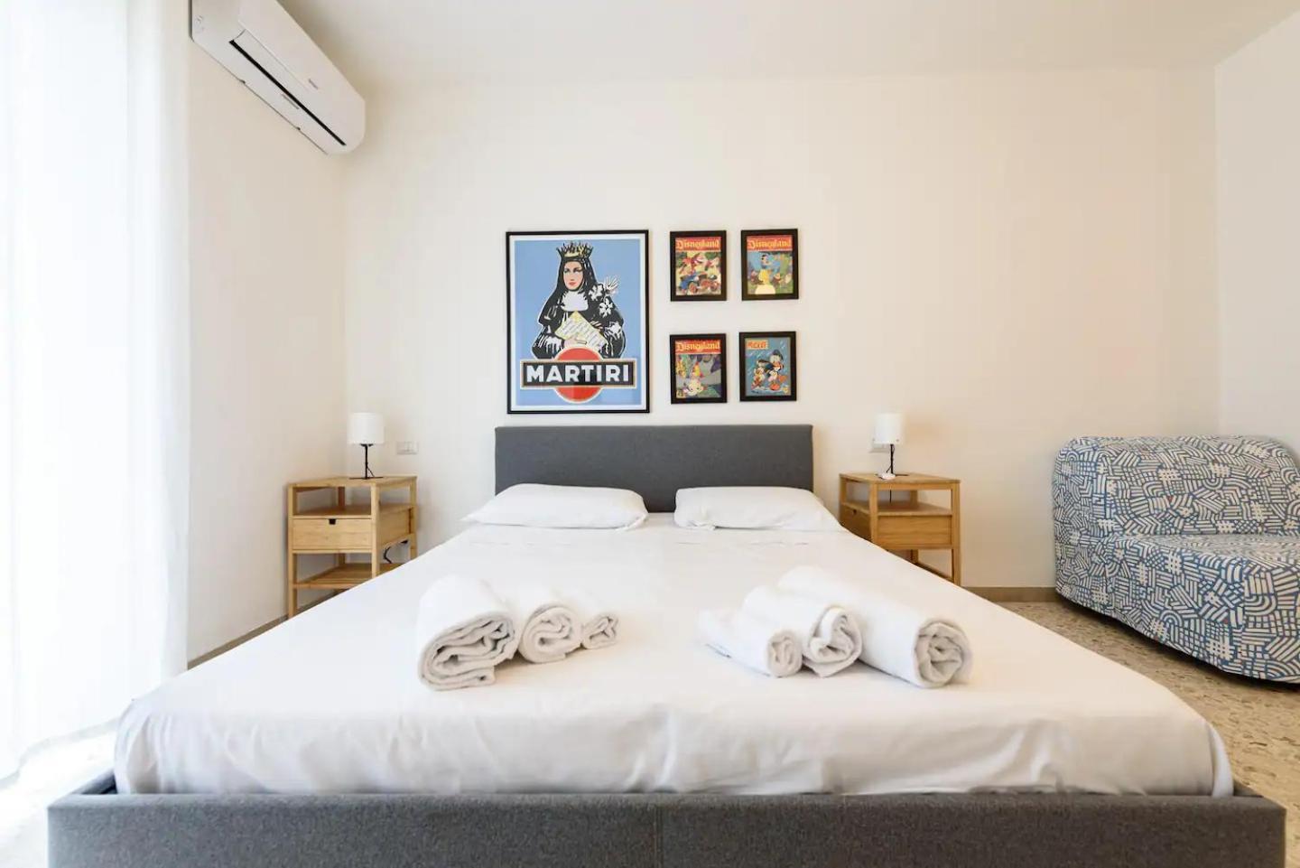 2br Per 5 Con Patio Privato - Vicino Centro * Napoli